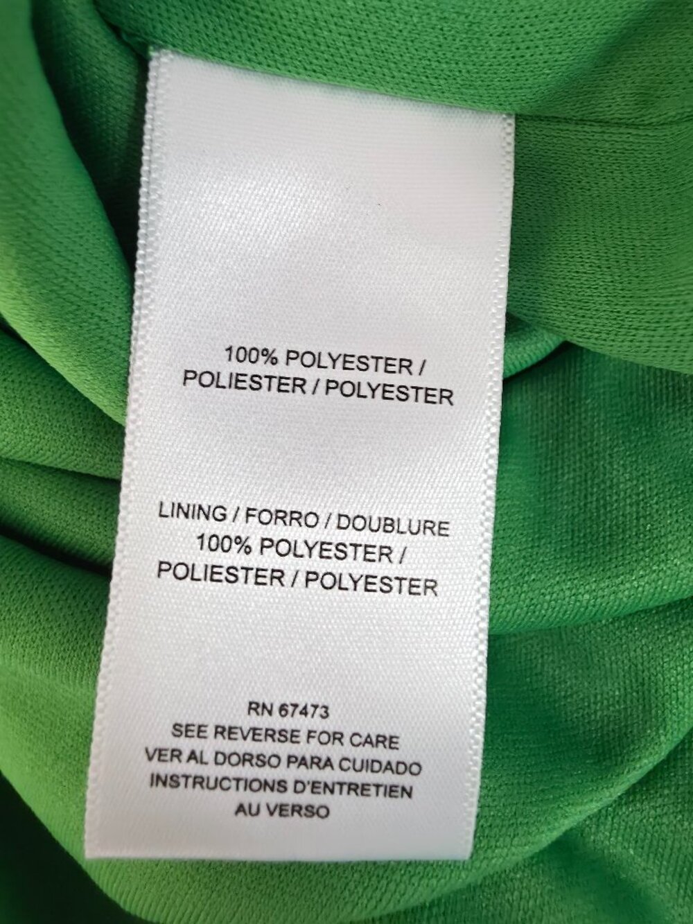 Taylor Green Abstract Maxi Dress 20W Flutter Sleeve Ruffle Tie Waist NWT - Picture 6 of 7